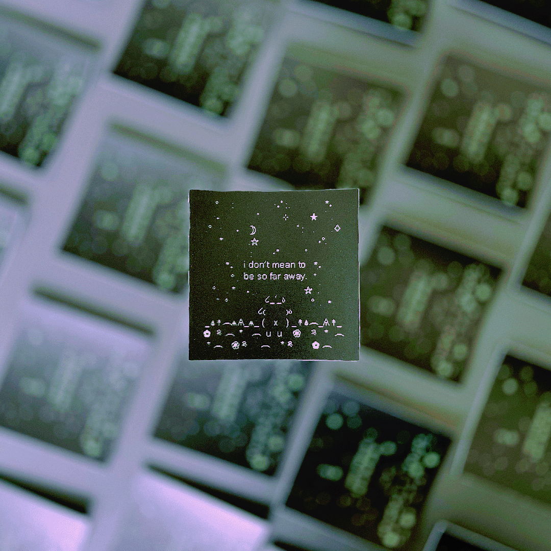 i DON'T MEAN TO BE... (STiCKER)