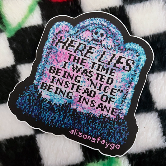 HERE LiES (STiCKER)